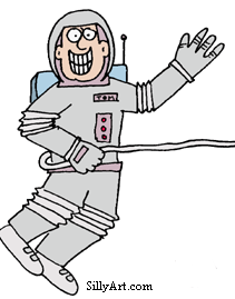 Astronaut clipart