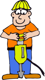 Construction worker clipart